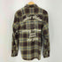 アヴィレックス AVIREX CHECK EMBROIDERED SHIRT メンズ XL