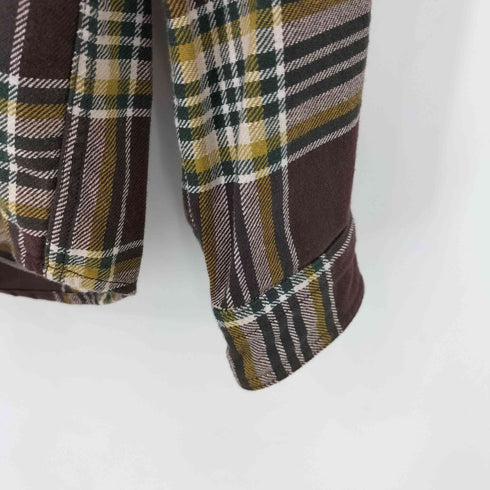 アヴィレックス AVIREX CHECK EMBROIDERED SHIRT メンズ XL