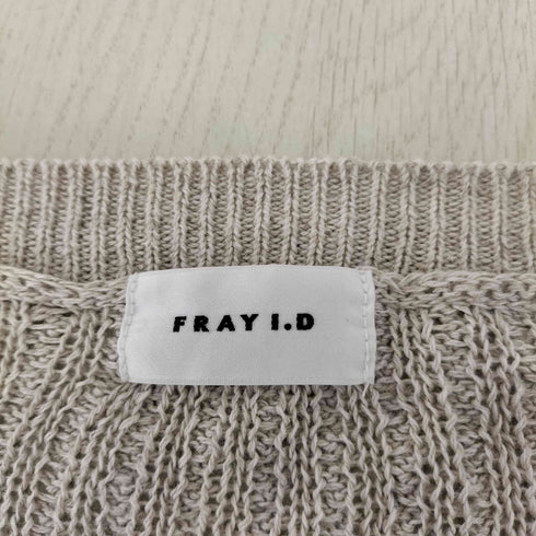 フレイアイディー FRAY I.D コットンリネンルーズカーディガン レディース ONE SIZE