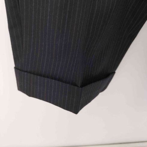 コムデギャルソンオム COMME des GARCONS HOMME 90-2000S 田中オム 田中期 ノータック スラックスパンツ トラウザー ピンストライプ メンズ JPN:M