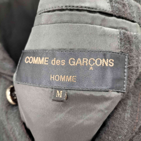コムデギャルソンオム COMME des GARCONS HOMME AD1998 田中オム 田中期 3ボタンテーラードジャケット ウール ストライプ メンズ JPN:M