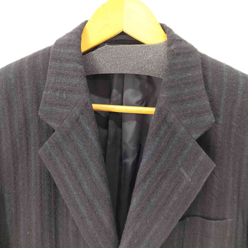 コムデギャルソンオム COMME des GARCONS HOMME AD1998 田中オム 田中期 3ボタンテーラードジャケット ウール ストライプ メンズ JPN:M
