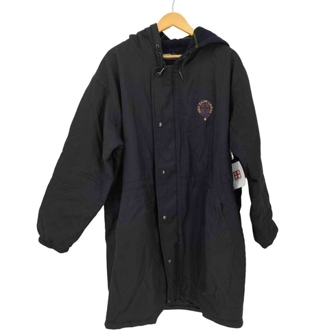 ポロバイラルフローレン Polo by RALPH LAUREN フリースブランケット ナイロンフーデッドコート メンズ import:L