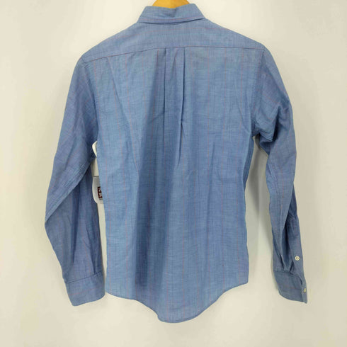 ポロバイラルフローレン Polo by RALPH LAUREN 80S USA製 コットン ポニー刺繍 ストライプ B.D L/S シャツ レディース 16