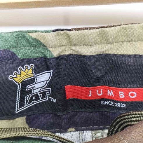 エフエーティー FAT CAMGO ウッドランドカモ カーゴパンツ JUMBO メンズ JUMBO