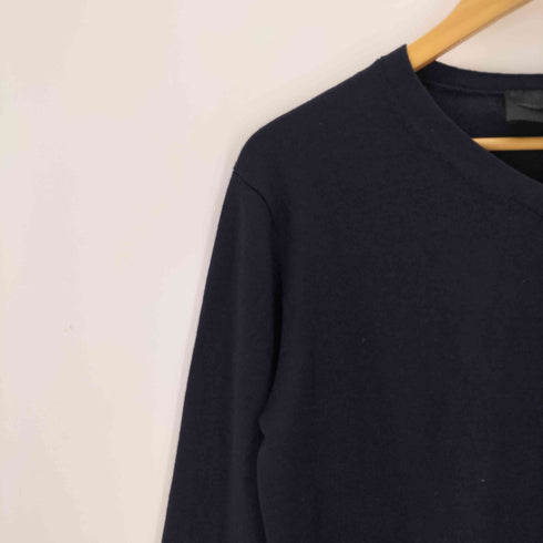 ディーゼルブラックゴールド DIESEL BLACK GOLD シルク混 エルボーパッチ vネックニット メンズ JPN:M