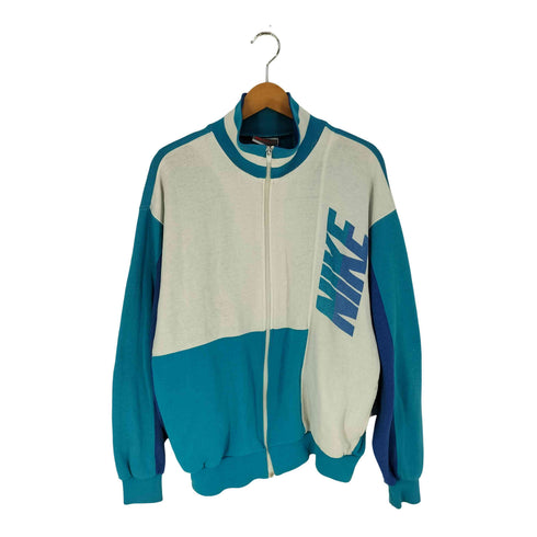 ナイキ NIKE 90s 銀タグ ハイネック ジップアップ トラックジャケット メンズ import:L