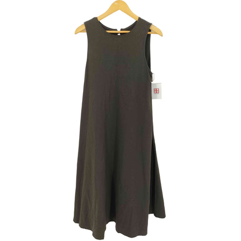 ユナイテッドアローズグリーンレーベルリラクシング UNITED ARROWS green label relaxing パネルフレア インレー ワンピース レディース JPN:36