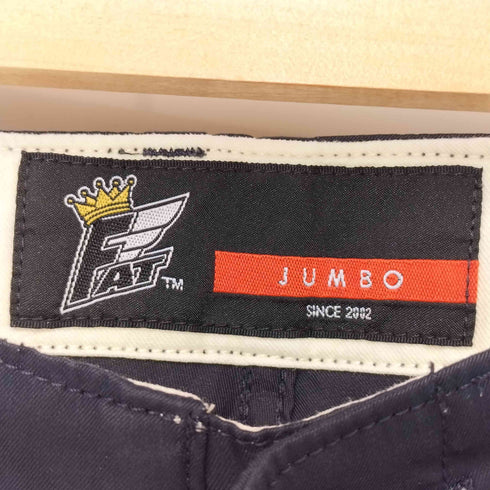 エフエーティー FAT POLYCROP 1タック ワイドテーパード イージーパンツ JUMBO メンズ JUMBO