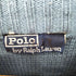 ポロバイラルフローレン Polo by RALPH LAUREN ポニー刺繍 アームライン バイカラー ダブルジップ ジップアップニット メンズ