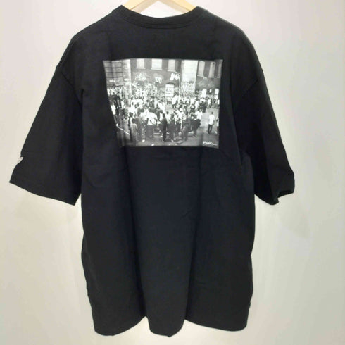 エフエーティー FAT FOTEE ”B.B.” SB 前面刺繍 背面プリント オーバーサイズクルーネックTシャツ JUMBO メンズ JUMBO