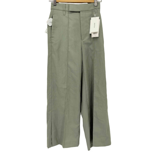 ミラオーウェン Mila Owen 21SS 裾ベンツ後ろゴムワイドパンツ レディース JPN:1