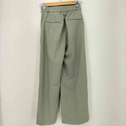 ミラオーウェン Mila Owen 21SS 裾ベンツ後ろゴムワイドパンツ レディース JPN:1