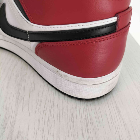 ナイキ NIKE AIR JORDAN 1 MID CHICAGO BLACK TOE エアジョーダン1 ミッド シカゴ ブラック トゥ スニーカー メンズ JPN:28.5