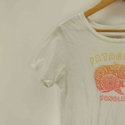 パタゴニア patagonia USA製 ホノルル デザイン 半袖Tシャツ レディース XS
