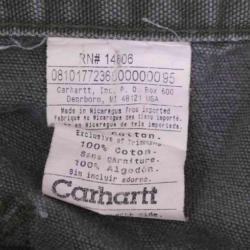 カーハート Carhartt ダック地 ペインターパンツ メンズ W36
