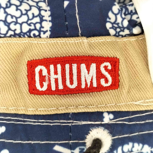チャムス CHUMS リバーシブルプリントハット レディース FREE