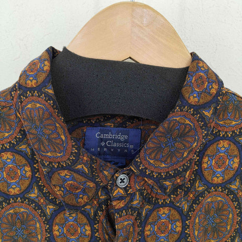 Cambridge Classics 総柄 レーヨンシャツ メンズ
