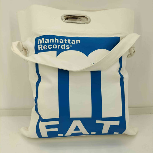 エフエーティー FAT ×Manhattan Records / 2021SS / TRIPLE DOUBLE レコードバッグ メンズ