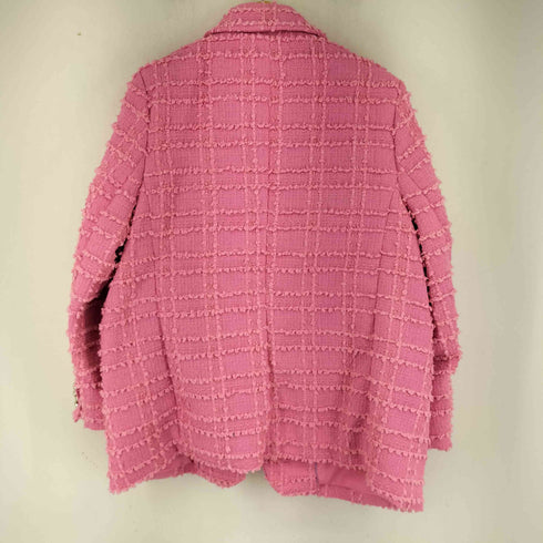 エイチアンドエム H&M ツイードテーラードジャケット レディース XL