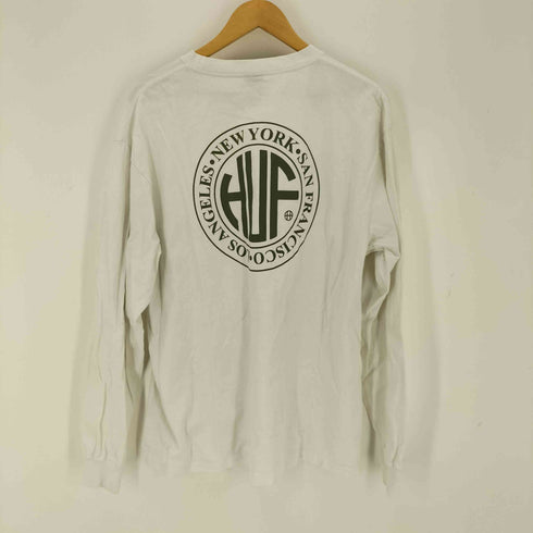 ハフ HUF サークルロゴ 長袖カットソー メンズ JPN:L