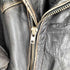 REAL LEATHER リアルレザー 本革 YKKジップ レザー ダブルライダースジャケット メンズ