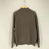 PURE CASHMERE チェック柄ハーフジップニット メンズ L