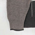 PURE CASHMERE チェック柄ハーフジップニット メンズ L