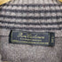 PURE CASHMERE チェック柄ハーフジップニット メンズ L