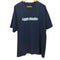 ルックスタジオ LQQK STUDIO STACKED LOGO IRIDESCENT TEE ロゴプリント ショートスリーブ クルーネックTシャツ メンズ