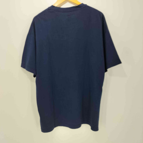 ルックスタジオ LQQK STUDIO STACKED LOGO IRIDESCENT TEE ロゴプリント ショートスリーブ クルーネックTシャツ メンズ
