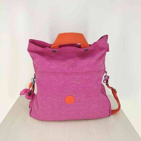 キプリング KIPLING ロゴ刺繍 2WAY ショルダーバッグ レディース