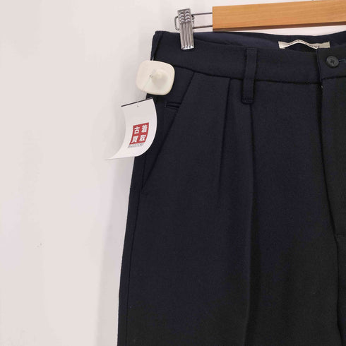 ブラックアンドブルー BLACK&BLUE ウール 2タックスラックス メンズ 32