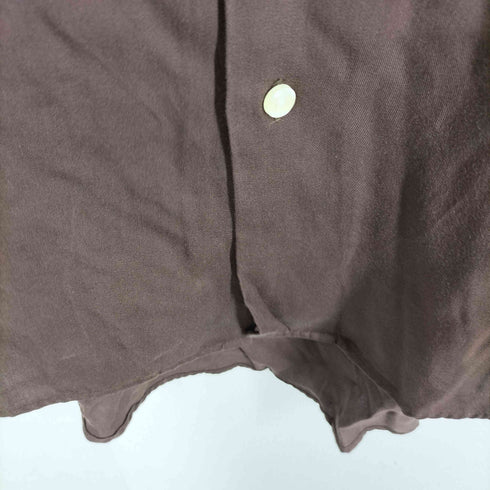ギャップ Gap 90S OLD ループカラー 開襟 レーヨン 長袖シャツ メンズ L