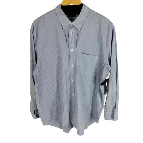 コムデギャルソンオムプリュス COMME des GARCONS HOMME PLUS ストライプ 長袖シャツ 製品染め メンズ