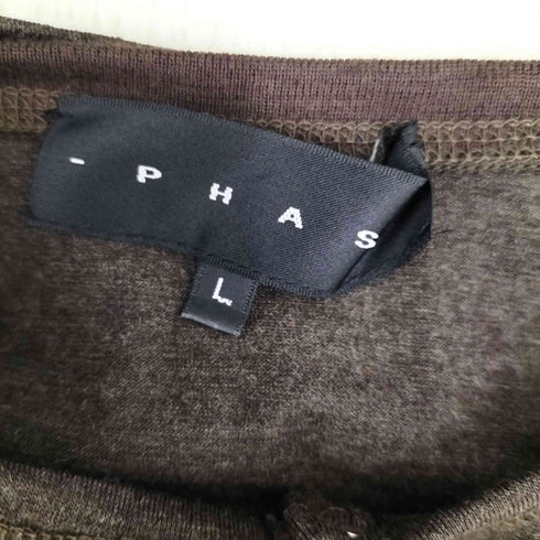 PHASE レイヤードニット メンズ JPN:L