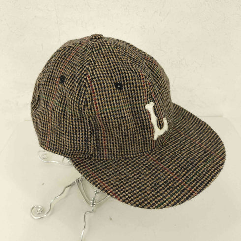 エベッツフィールドフランネルズ Ebbets Field Flannels USA製 ツイード 6パネルキャップ メンズ