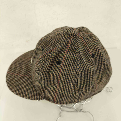 エベッツフィールドフランネルズ Ebbets Field Flannels USA製 ツイード 6パネルキャップ メンズ