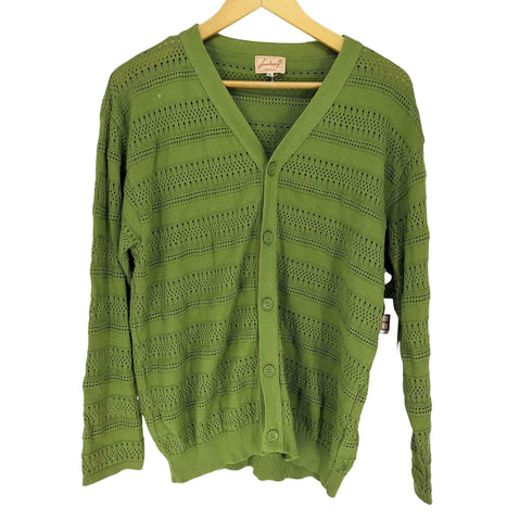メッシュカーディガン メンズ JPN:XL