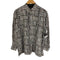 イッセイミヤケ ISSEY MIYAKE 1991AW 黒タグ 総柄 レーヨン 長袖シャツ メンズ M