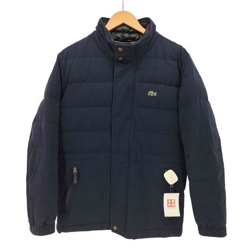 ラコステ LACOSTE Cotton Pique Hoodie Down JKT コットン ピケ フーディ ダウン ジャケット メンズ 50/4