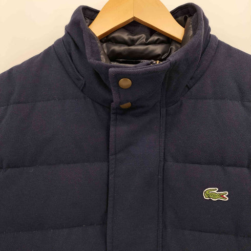 ラコステ LACOSTE Cotton Pique Hoodie Down JKT コットン ピケ フーディ ダウン ジャケット メンズ 50/4
