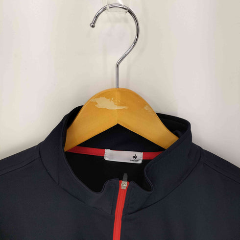 ルコック スポルティフ le coq sportif ハーフジップ半袖シャツ メンズ O