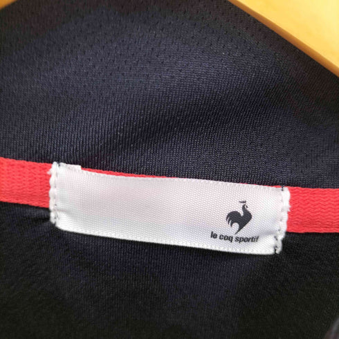 ルコック スポルティフ le coq sportif ハーフジップ半袖シャツ メンズ O