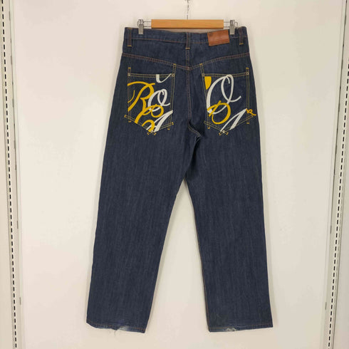 ロカウェア Rocawear 刺繍 デニムパンツ メンズ 34