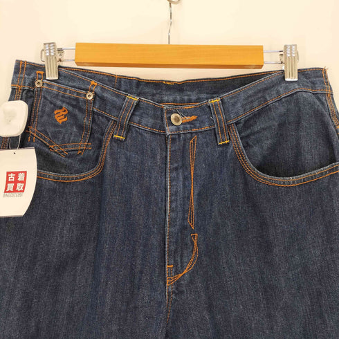 ロカウェア Rocawear 刺繍 デニムパンツ メンズ 34