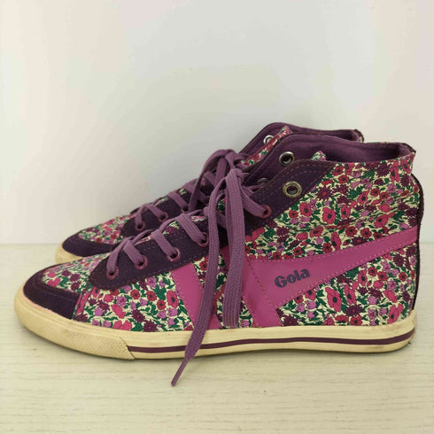 Gola collab QUOTA HIGH PETAL コラボ クォーター ハイ ペタル 花柄 ハイカットスニーカー レディース EUR:38