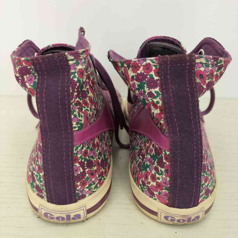 Gola collab QUOTA HIGH PETAL コラボ クォーター ハイ ペタル 花柄 ハイカットスニーカー レディース EUR:38