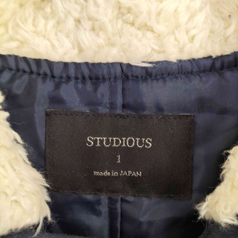 ステュディオス STUDIOUS ストレッチサテンモッズコート ライナー付 メンズ JPN:1