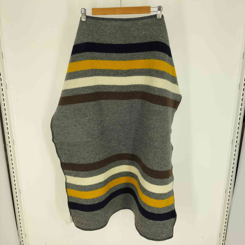 ペンドルトン PENDLETON TYPE ZU-33 CZ-34 マルチカラー ボーダー ウールコットン ブランケット ひざ掛け メンズ